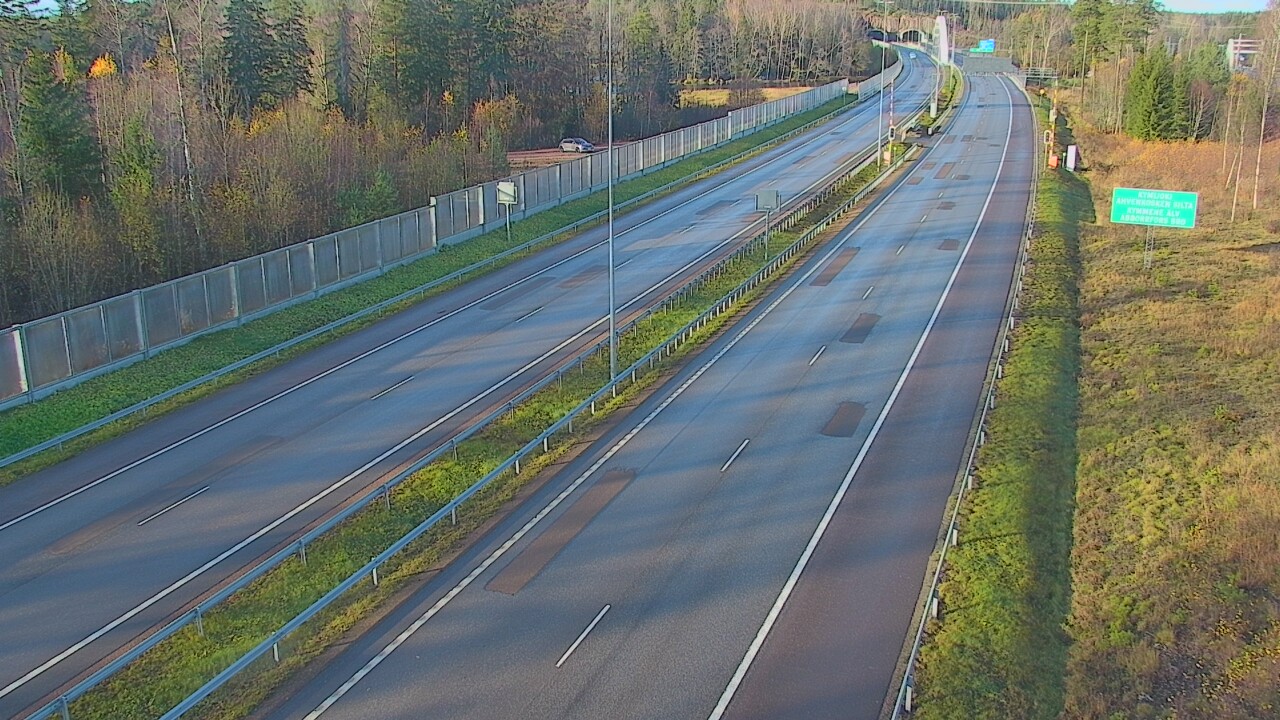Kelikamerat Kuva Tie 7 Pyhtää Markkinamäki, puomi, itä, Pyhtää, Kymenlaakso