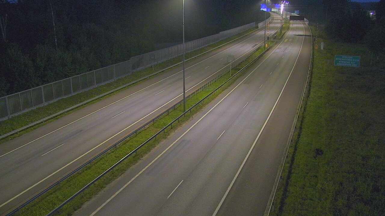 Kelikamerat Kuva Tie 7 Pyhtää Markkinamäki, puomi, itä, Pyhtää, Kymenlaakso