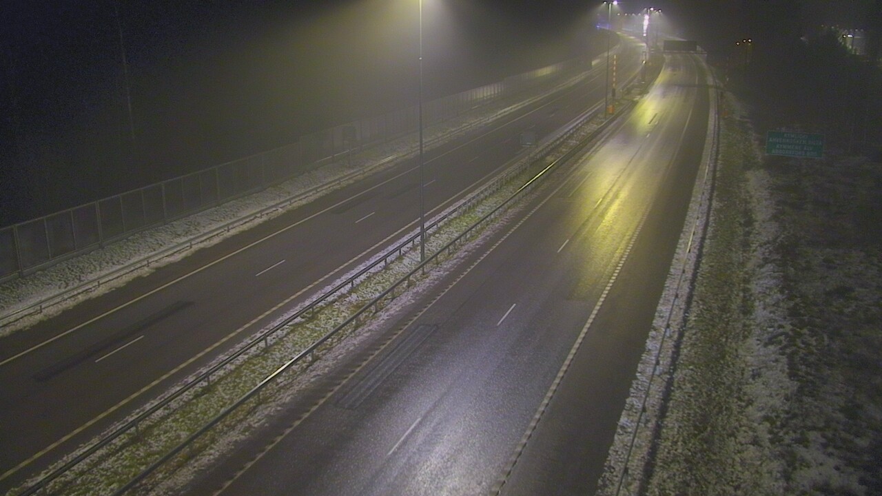 Weather Camera Image Väg 7 Pyttis Marnadsbacken , bom, öst, Pyhtää, Kymenlaakso