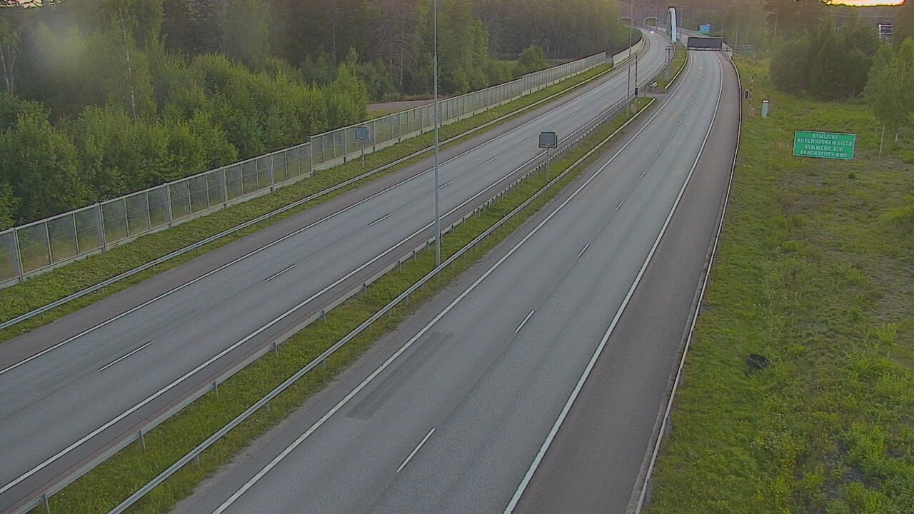 Kelikamerat Kuva Tie 7 Pyhtää Markkinamäki, puomi, itä, Pyhtää, Kymenlaakso
