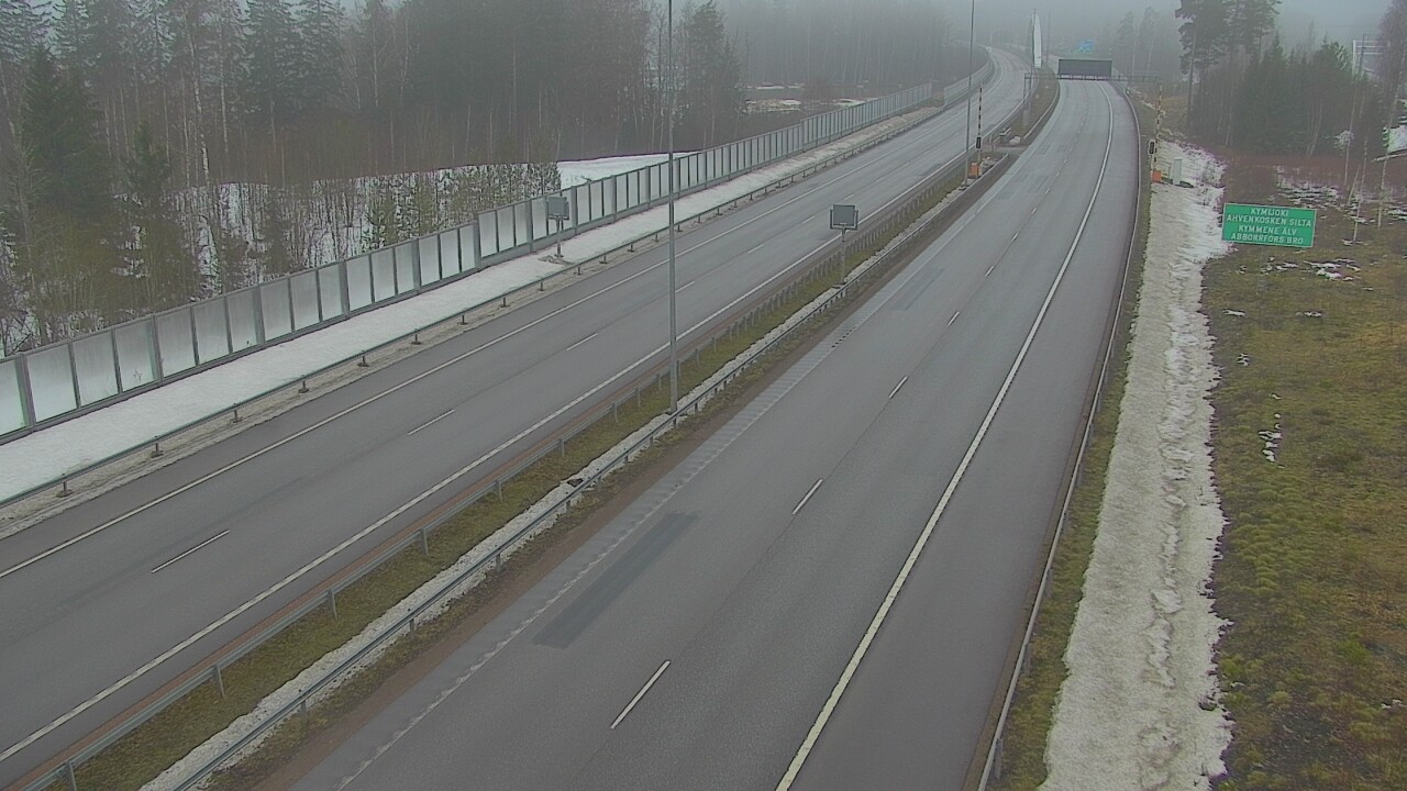 Kelikamerat Kuva Tie 7 Pyhtää Markkinamäki, puomi, itä, Pyhtää, Kymenlaakso