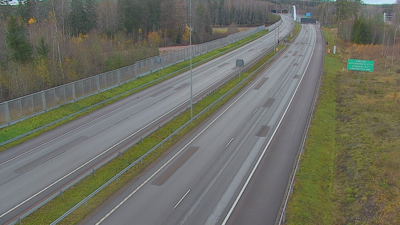 Kelikamerat Kuva Tie 7 Pyhtää Markkinamäki, puomi, itä, Pyhtää, Kymenlaakso