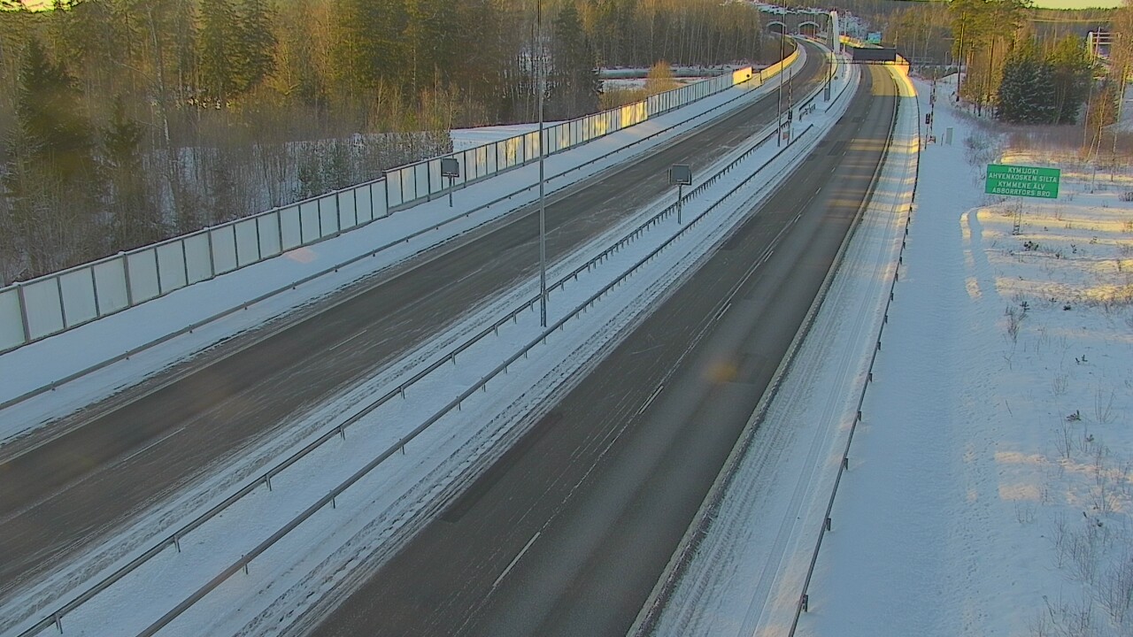 Kelikamerat Kuva Tie 7 Pyhtää Markkinamäki, puomi, itä, Pyhtää, Kymenlaakso