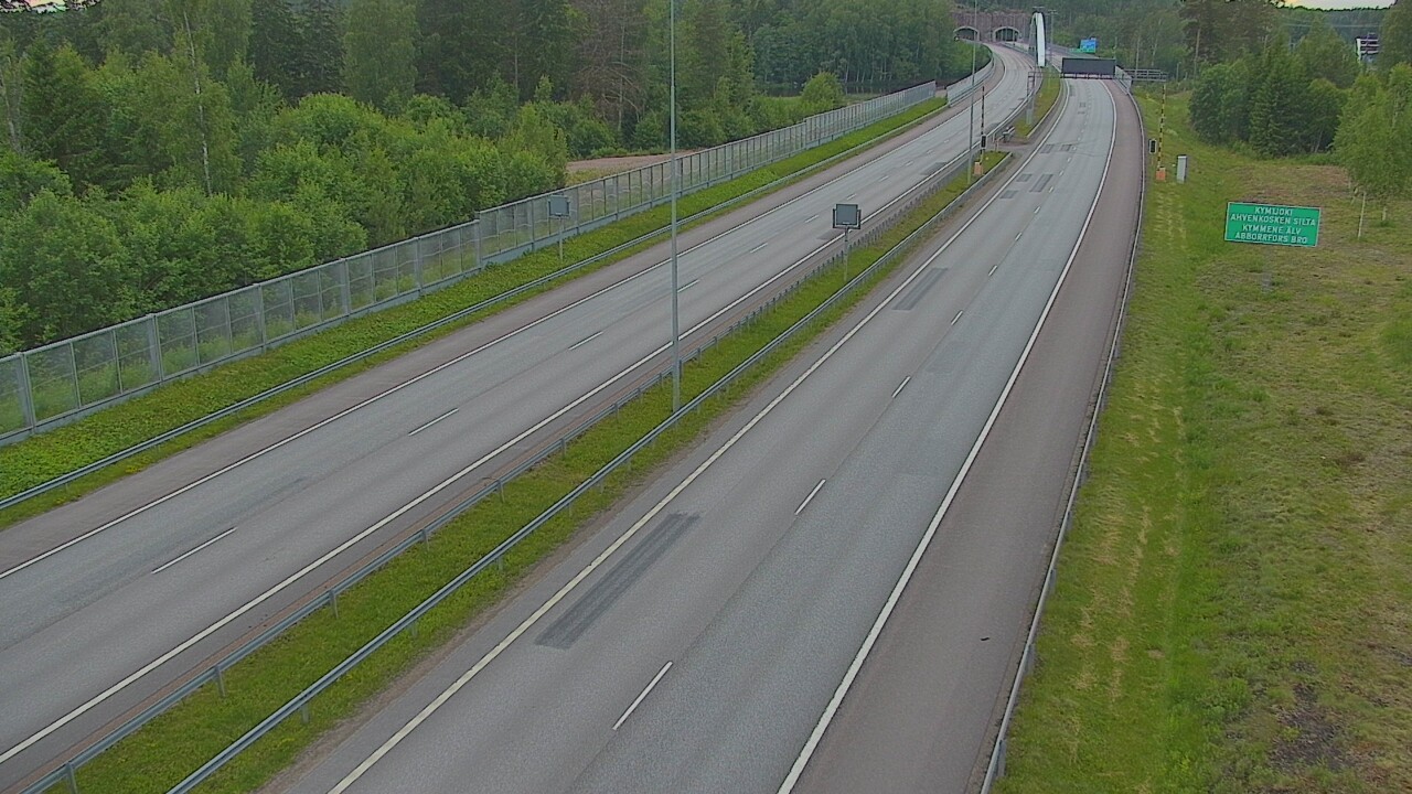 Kelikamerat Kuva Tie 7 Pyhtää Markkinamäki, puomi, itä, Pyhtää, Kymenlaakso