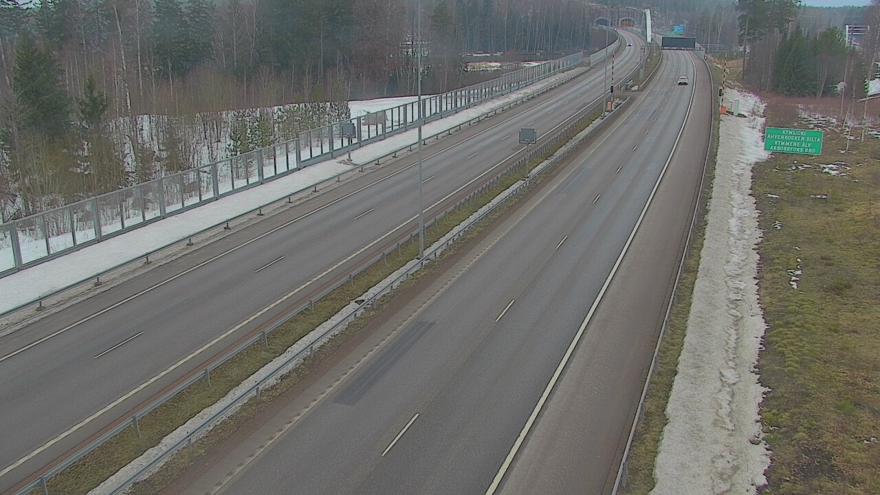 Kelikamerat Kuva Tie 7 Pyhtää Markkinamäki, puomi, itä, Pyhtää, Kymenlaakso