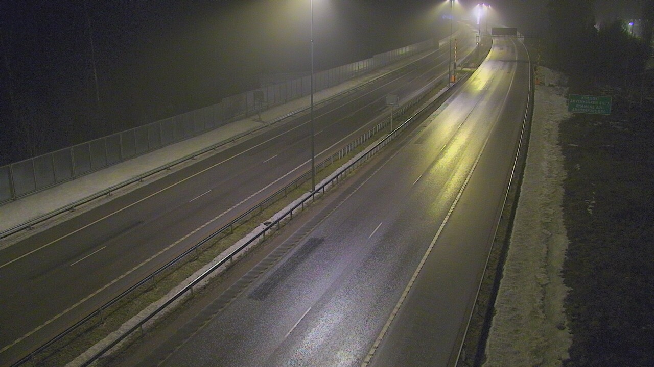 Kelikamerat Kuva Tie 7 Pyhtää Markkinamäki, puomi, itä, Pyhtää, Kymenlaakso