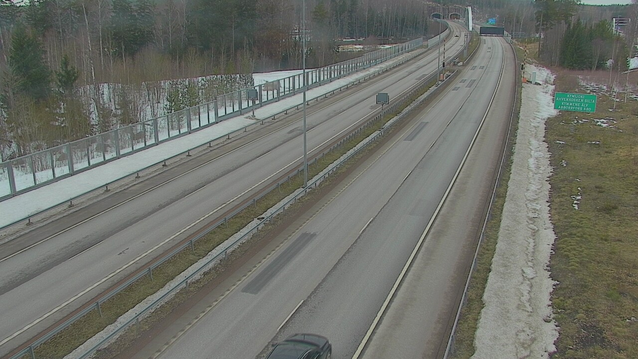 Kelikamerat Kuva Tie 7 Pyhtää Markkinamäki, puomi, itä, Pyhtää, Kymenlaakso