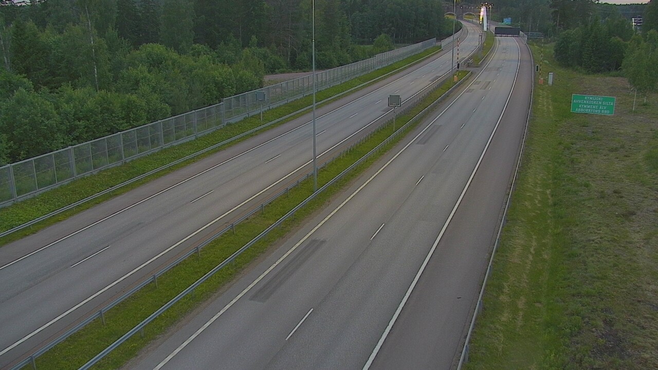 Kelikamerat Kuva Tie 7 Pyhtää Markkinamäki, puomi, itä, Pyhtää, Kymenlaakso