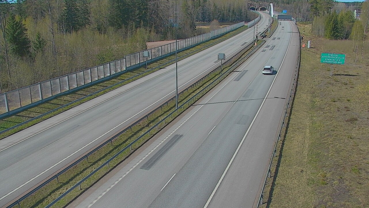 Kelikamerat Kuva Tie 7 Pyhtää Markkinamäki, puomi, itä, Pyhtää, Kymenlaakso
