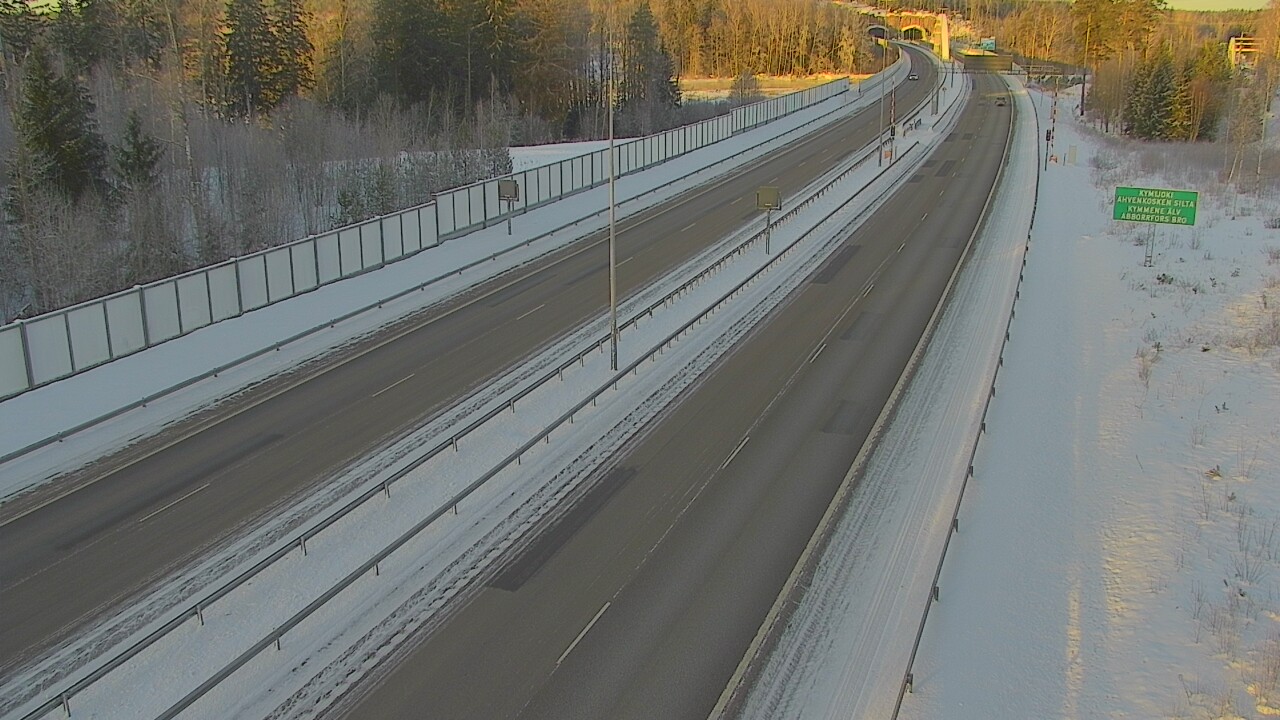 Kelikamerat Kuva Tie 7 Pyhtää Markkinamäki, puomi, itä, Pyhtää, Kymenlaakso