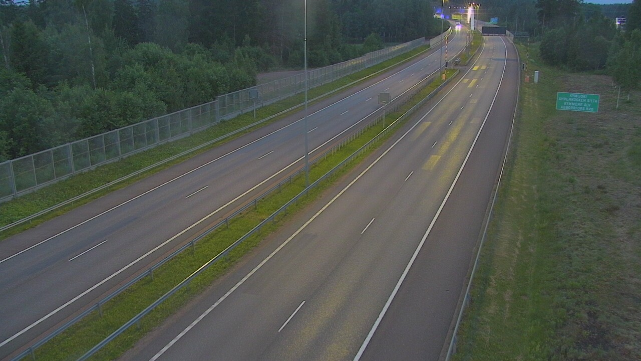 Kelikamerat Kuva Tie 7 Pyhtää Markkinamäki, puomi, itä, Pyhtää, Kymenlaakso
