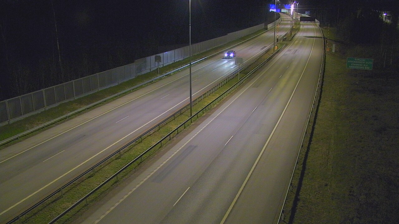 Kelikamerat Kuva Tie 7 Pyhtää Markkinamäki, puomi, itä, Pyhtää, Kymenlaakso