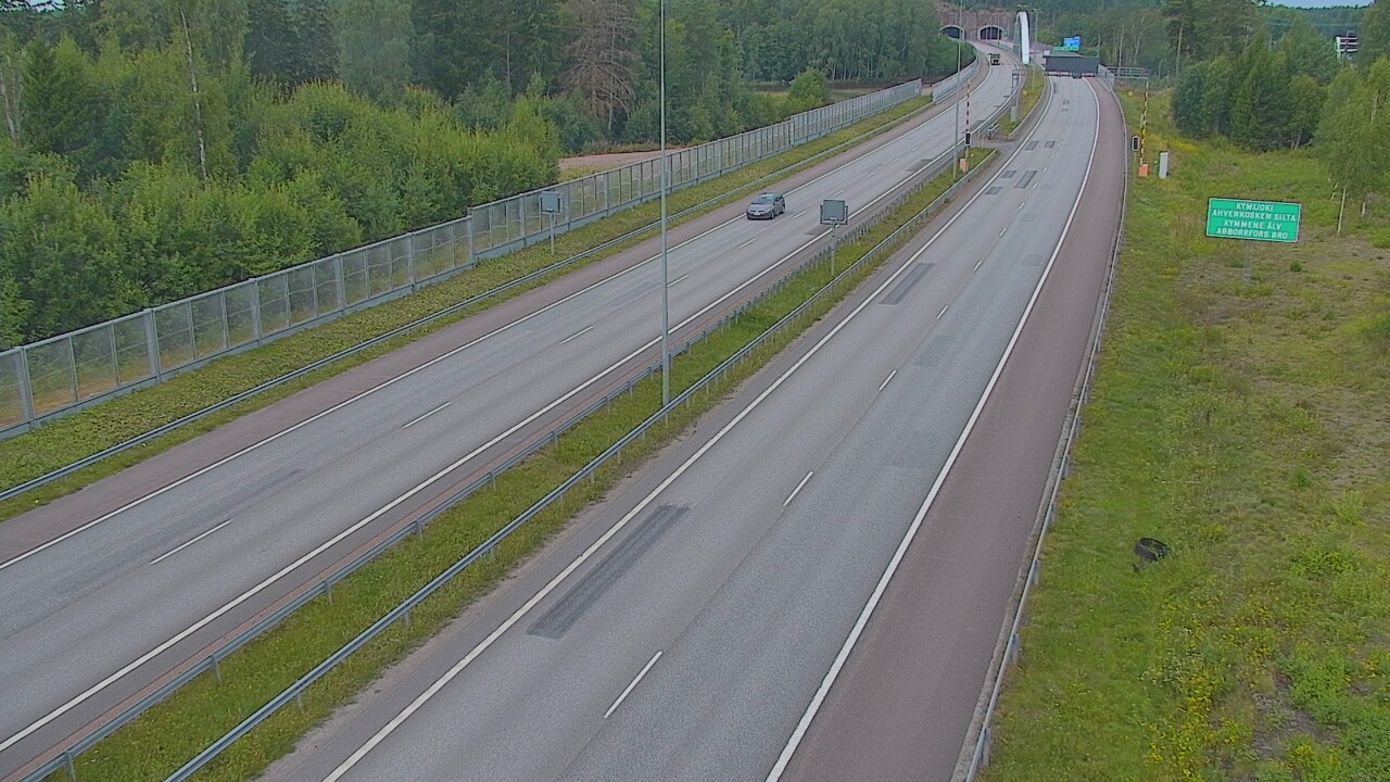 Weather Camera Image Road 7 Pyhtää Markkinamäki, boom, east, Pyhtää, Kymenlaakso