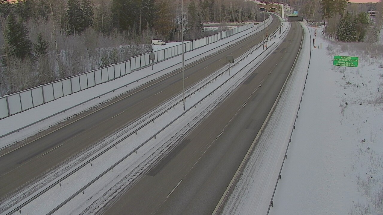 Kelikamerat Kuva Tie 7 Pyhtää Markkinamäki, puomi, itä, Pyhtää, Kymenlaakso