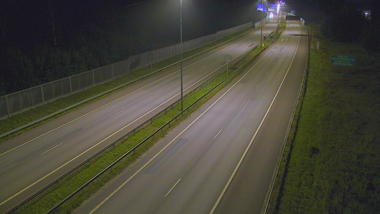Kelikamerat Kuva Tie 7 Pyhtää Markkinamäki, puomi, itä, Pyhtää, Kymenlaakso