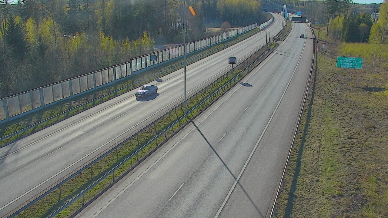 Kelikamerat Kuva Tie 7 Pyhtää Markkinamäki, puomi, itä, Pyhtää, Kymenlaakso