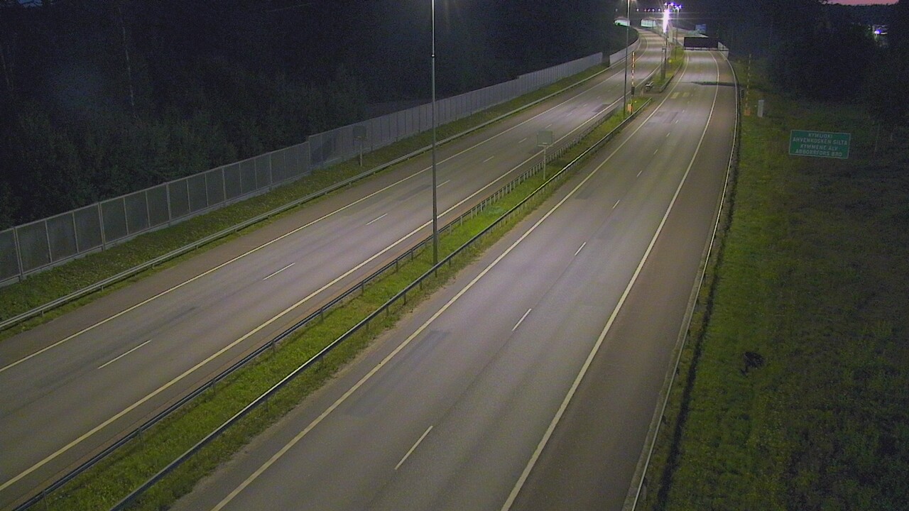 Kelikamerat Kuva Tie 7 Pyhtää Markkinamäki, puomi, itä, Pyhtää, Kymenlaakso