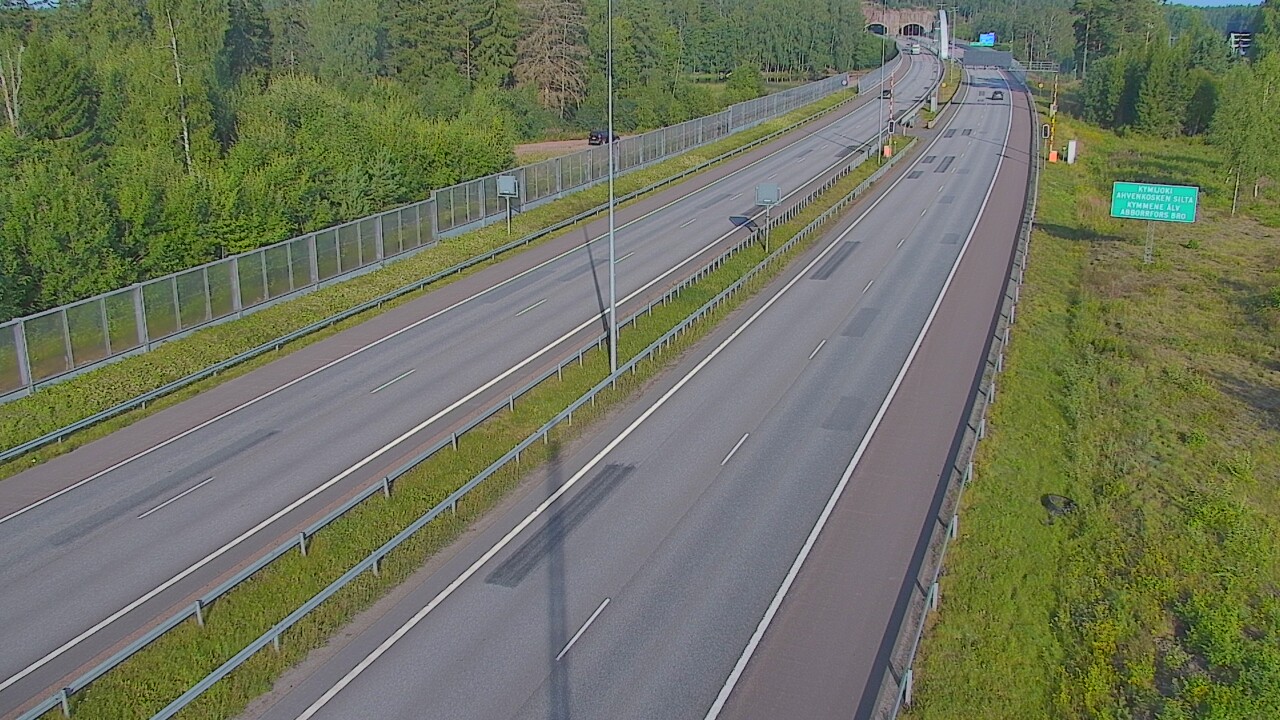 Weather Camera Image Road 7 Pyhtää Markkinamäki, boom, east, Pyhtää, Kymenlaakso