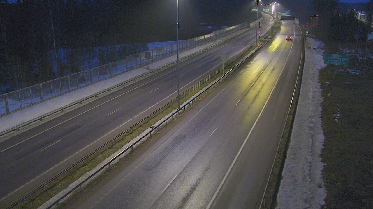 Kelikamerat Kuva Tie 7 Pyhtää Markkinamäki, puomi, itä, Pyhtää, Kymenlaakso