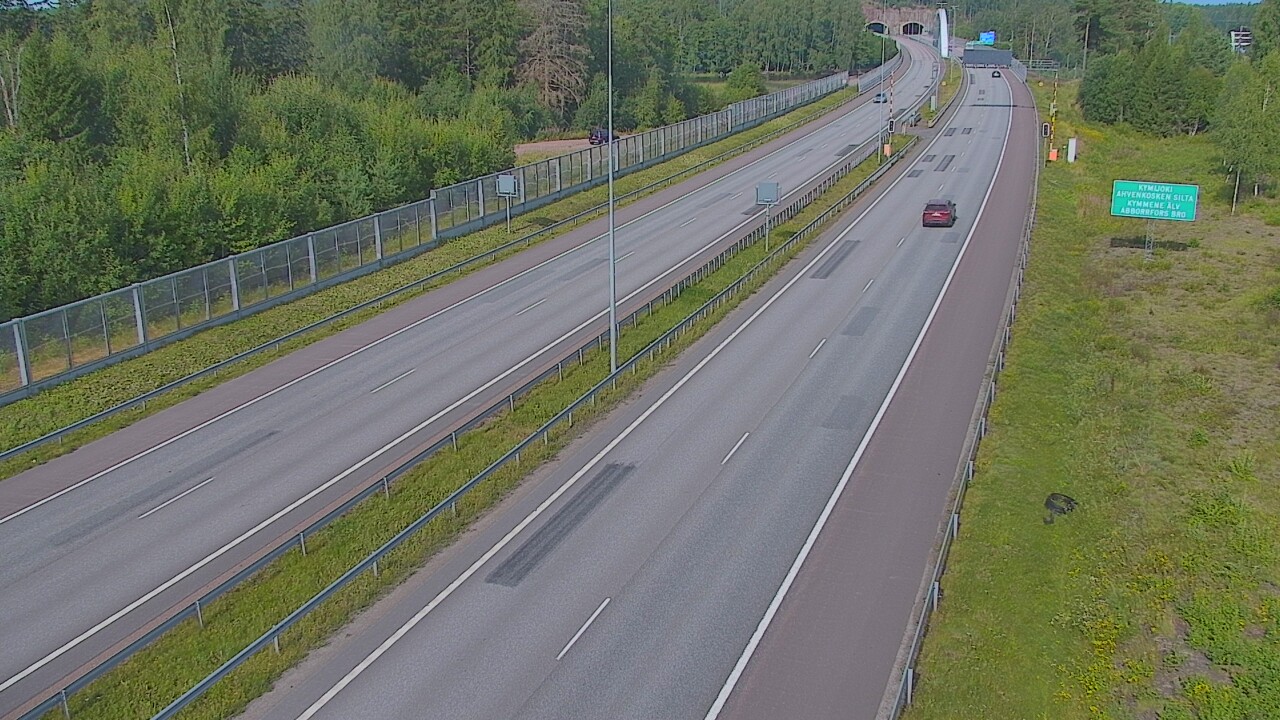Weather Camera Image Road 7 Pyhtää Markkinamäki, boom, east, Pyhtää, Kymenlaakso