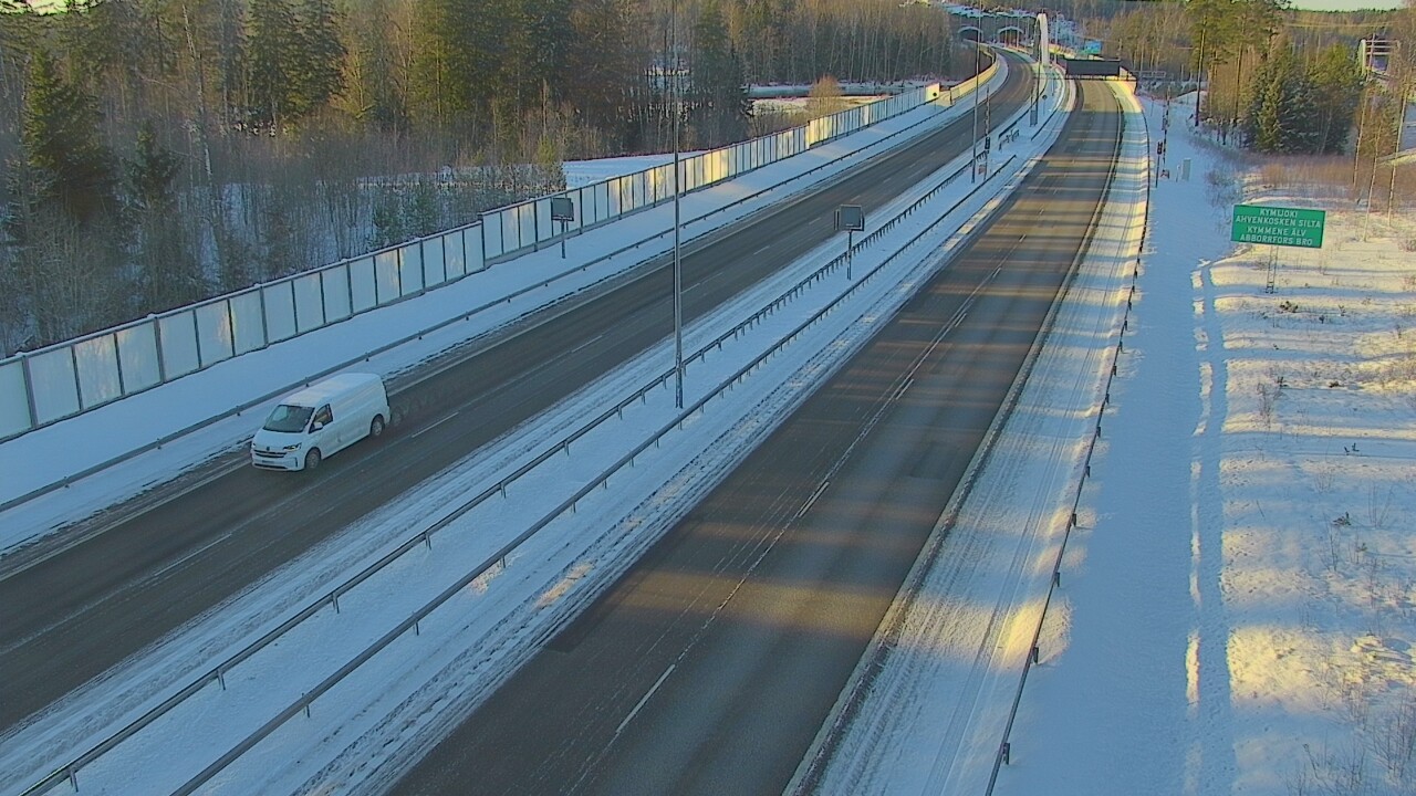 Kelikamerat Kuva Tie 7 Pyhtää Markkinamäki, puomi, itä, Pyhtää, Kymenlaakso