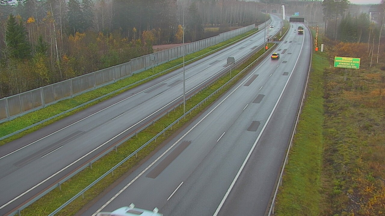 Kelikamerat Kuva Tie 7 Pyhtää Markkinamäki, puomi, itä, Pyhtää, Kymenlaakso