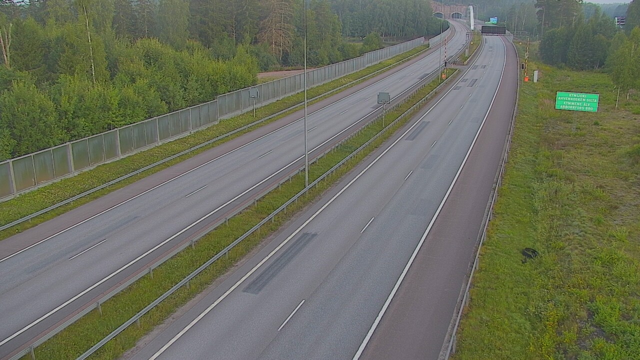 Kelikamerat Kuva Tie 7 Pyhtää Markkinamäki, puomi, itä, Pyhtää, Kymenlaakso