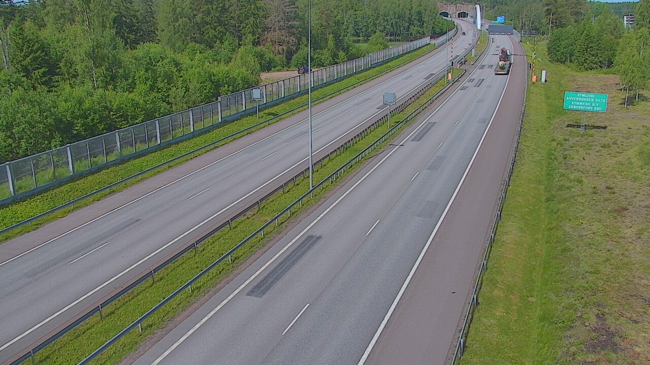 Kelikamerat Kuva Tie 7 Pyhtää Markkinamäki, puomi, itä, Pyhtää, Kymenlaakso