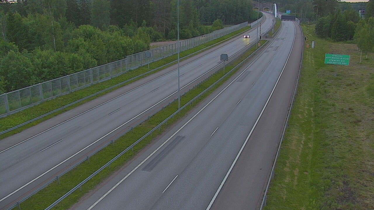 Kelikamerat Kuva Tie 7 Pyhtää Markkinamäki, puomi, itä, Pyhtää, Kymenlaakso