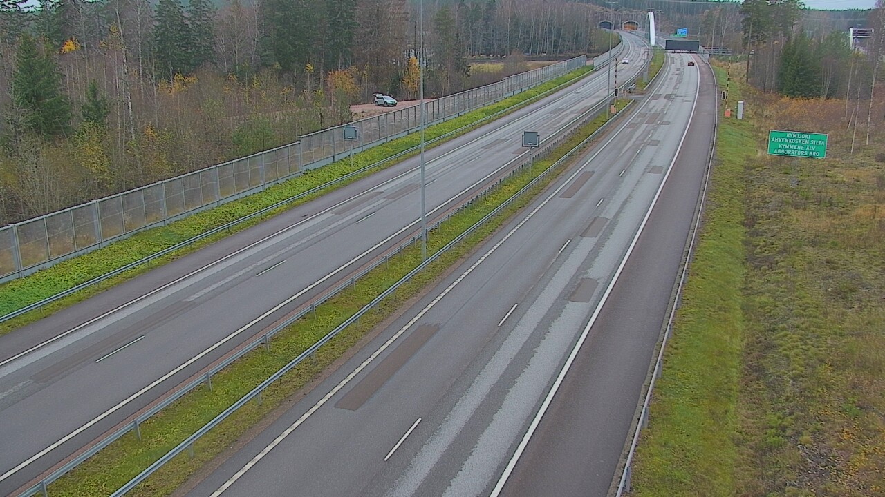 Kelikamerat Kuva Tie 7 Pyhtää Markkinamäki, puomi, itä, Pyhtää, Kymenlaakso