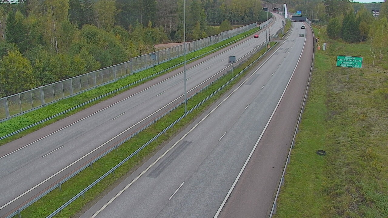 Kelikamerat Kuva Tie 7 Pyhtää Markkinamäki, puomi, itä, Pyhtää, Kymenlaakso
