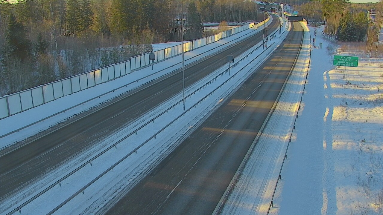 Kelikamerat Kuva Tie 7 Pyhtää Markkinamäki, puomi, itä, Pyhtää, Kymenlaakso