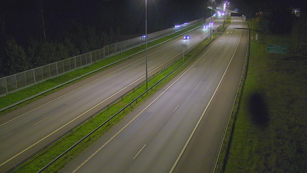Kelikamerat Kuva Tie 7 Pyhtää Markkinamäki, puomi, itä, Pyhtää, Kymenlaakso