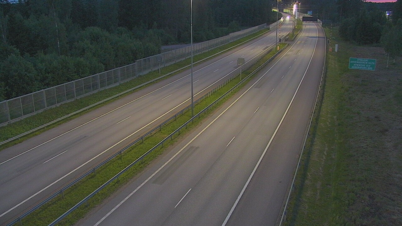 Kelikamerat Kuva Tie 7 Pyhtää Markkinamäki, puomi, itä, Pyhtää, Kymenlaakso