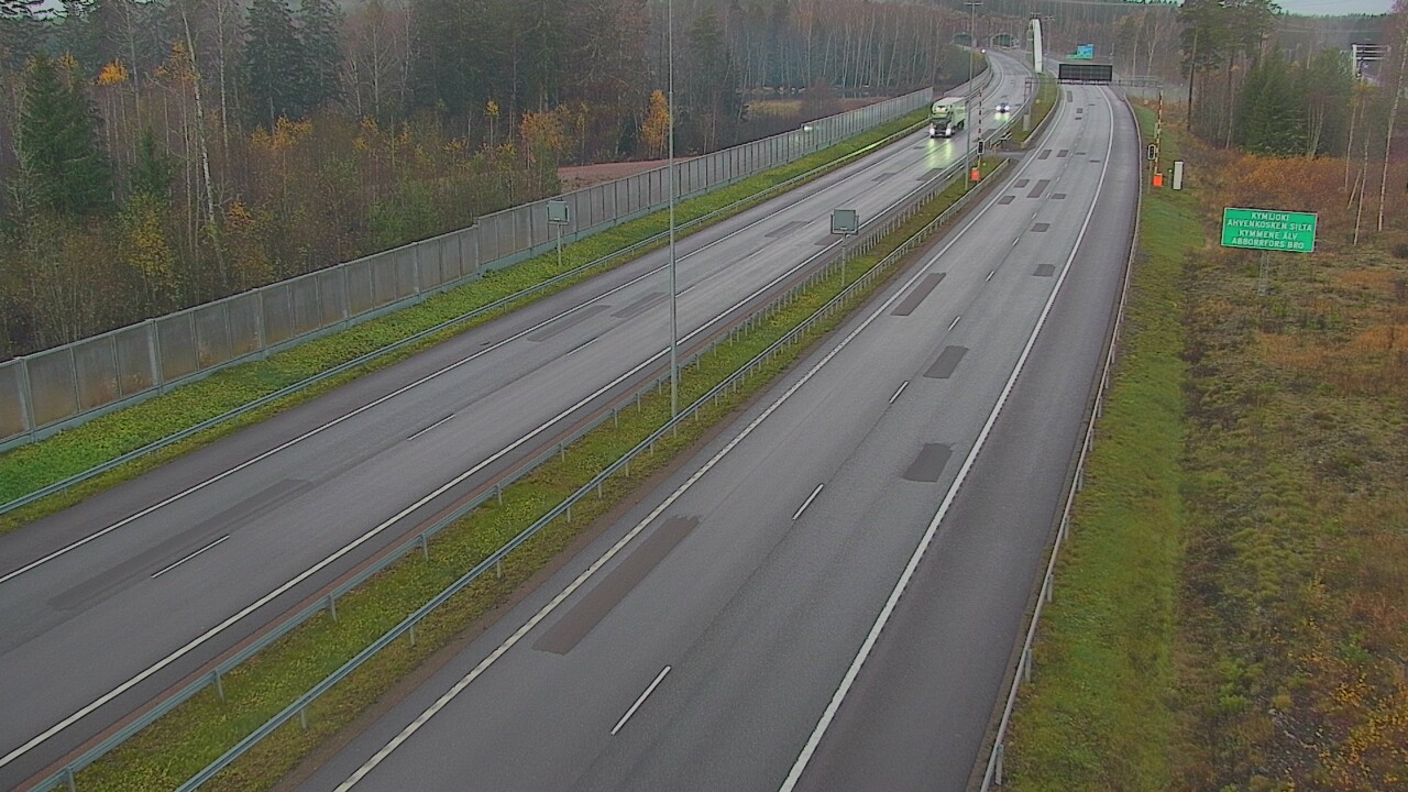 Kelikamerat Kuva Tie 7 Pyhtää Markkinamäki, puomi, itä, Pyhtää, Kymenlaakso