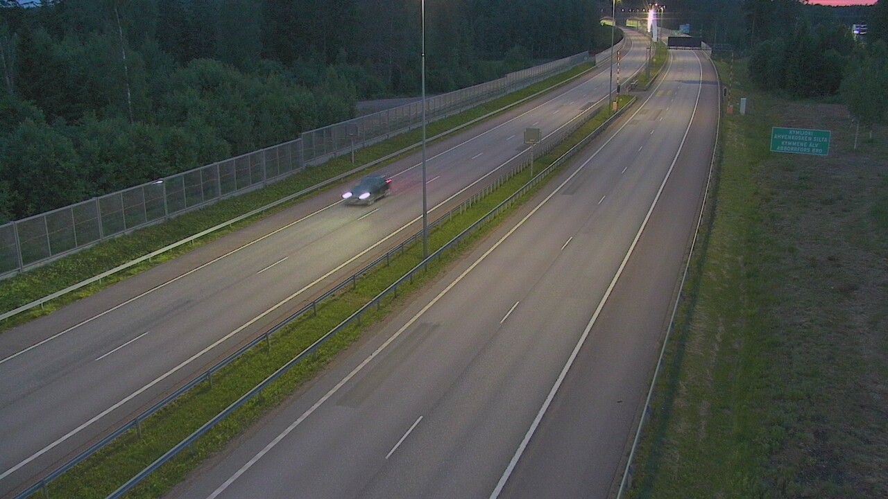 Kelikamerat Kuva Tie 7 Pyhtää Markkinamäki, puomi, itä, Pyhtää, Kymenlaakso