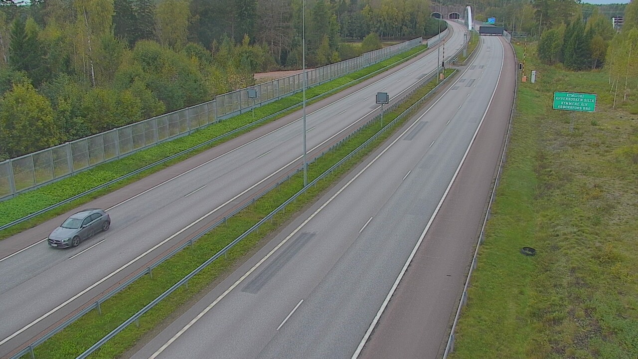 Kelikamerat Kuva Tie 7 Pyhtää Markkinamäki, puomi, itä, Pyhtää, Kymenlaakso