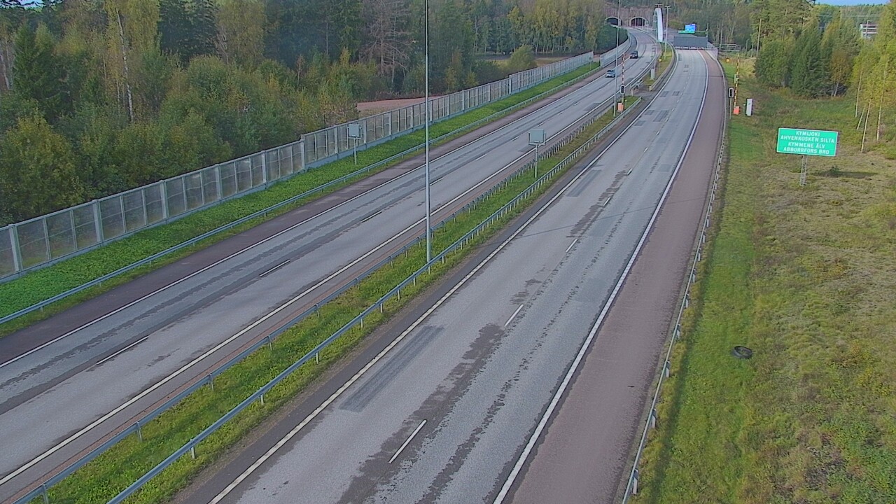 Kelikamerat Kuva Tie 7 Pyhtää Markkinamäki, puomi, itä, Pyhtää, Kymenlaakso