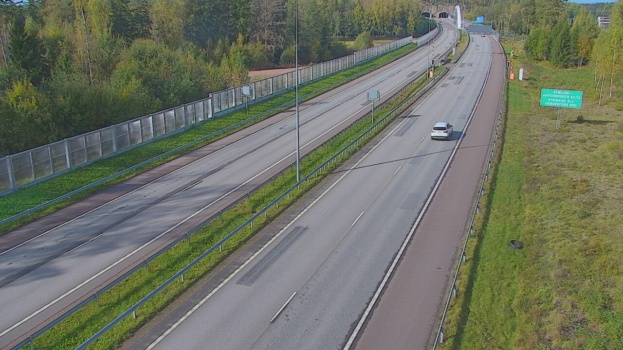 Kelikamerat Kuva Tie 7 Pyhtää Markkinamäki, puomi, itä, Pyhtää, Kymenlaakso