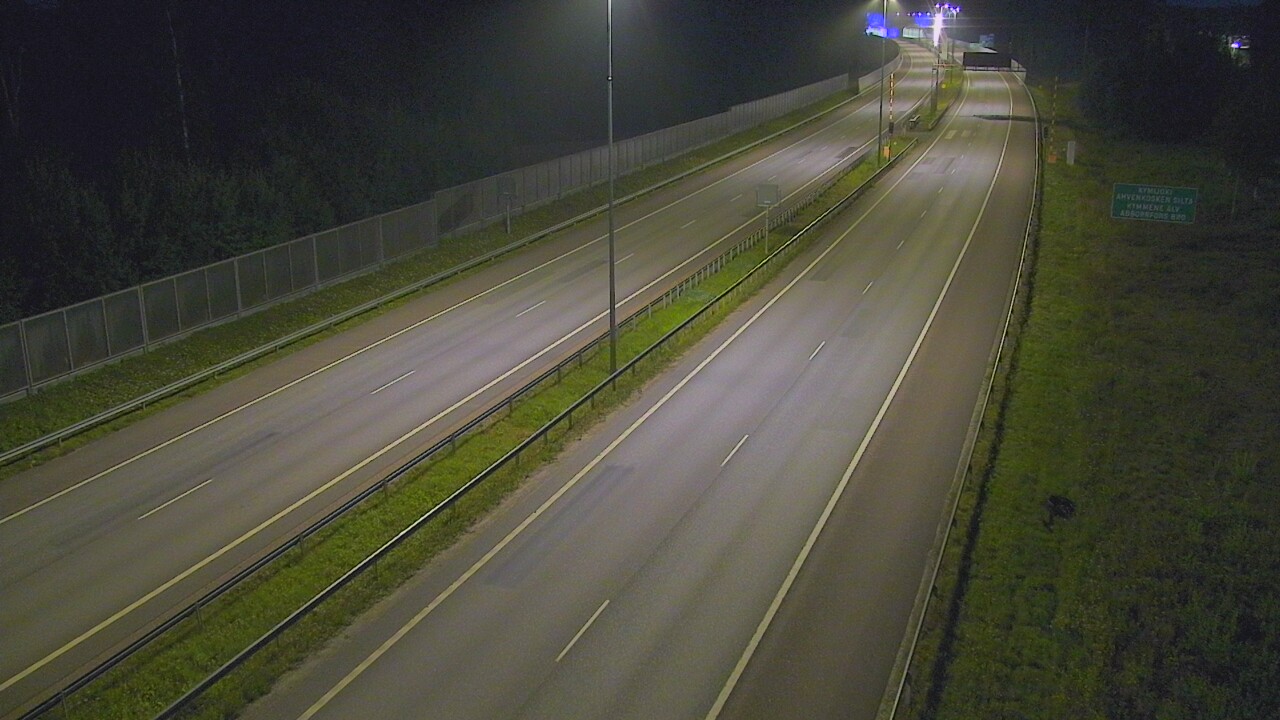 Kelikamerat Kuva Tie 7 Pyhtää Markkinamäki, puomi, itä, Pyhtää, Kymenlaakso