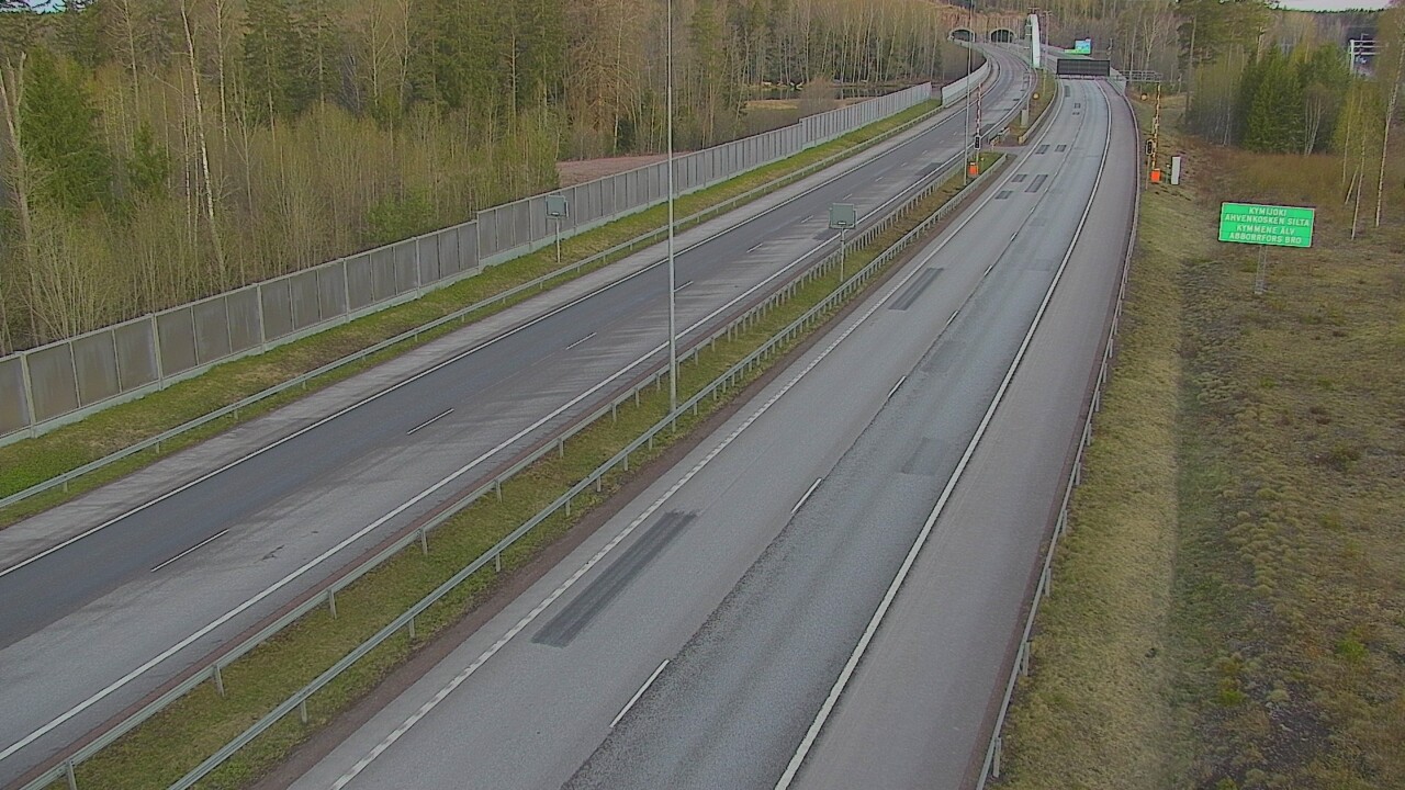 Kelikamerat Kuva Tie 7 Pyhtää Markkinamäki, puomi, itä, Pyhtää, Kymenlaakso