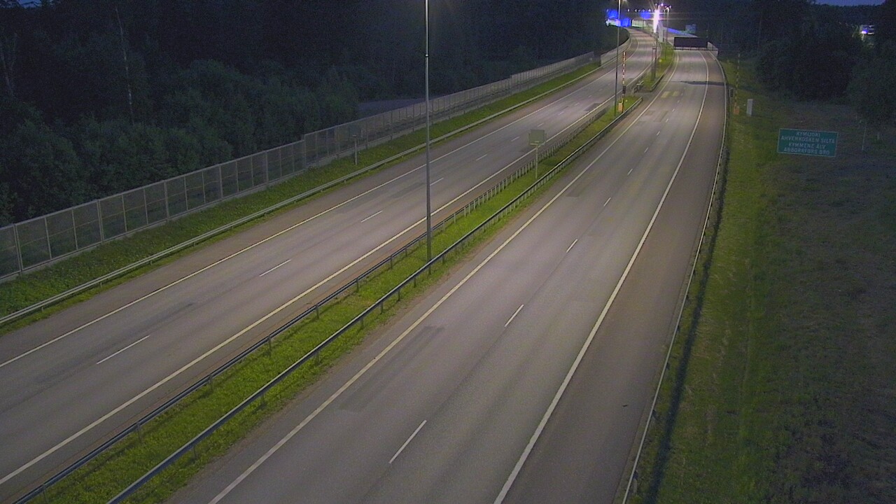 Kelikamerat Kuva Tie 7 Pyhtää Markkinamäki, puomi, itä, Pyhtää, Kymenlaakso