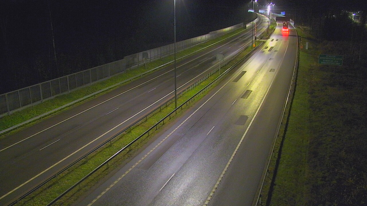 Kelikamerat Kuva Tie 7 Pyhtää Markkinamäki, puomi, itä, Pyhtää, Kymenlaakso