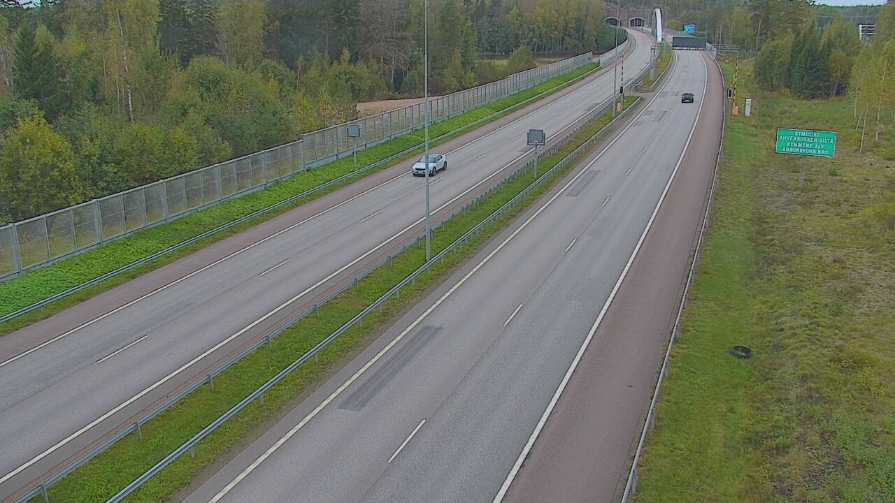 Kelikamerat Kuva Tie 7 Pyhtää Markkinamäki, puomi, itä, Pyhtää, Kymenlaakso