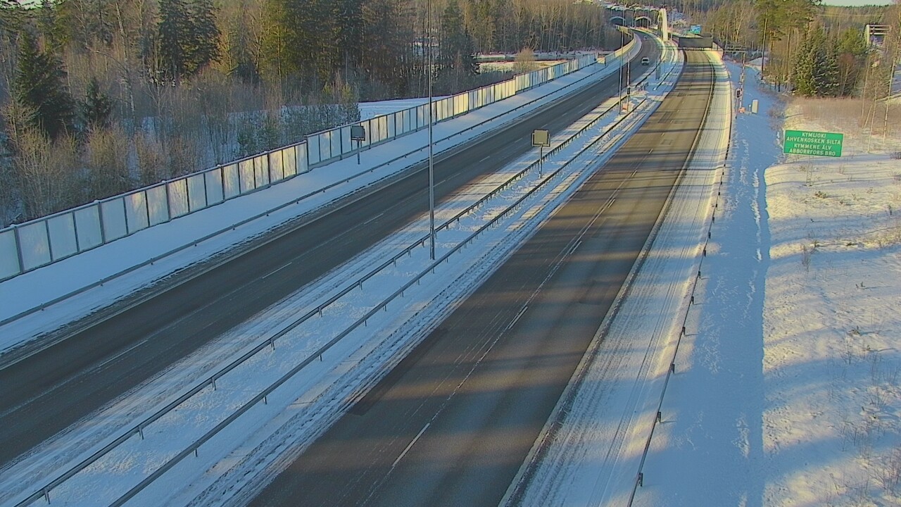 Kelikamerat Kuva Tie 7 Pyhtää Markkinamäki, puomi, itä, Pyhtää, Kymenlaakso