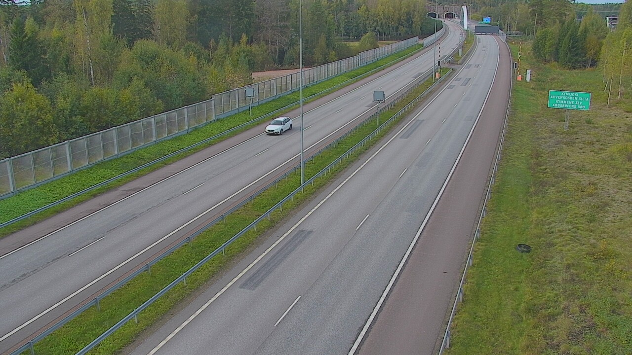 Kelikamerat Kuva Tie 7 Pyhtää Markkinamäki, puomi, itä, Pyhtää, Kymenlaakso