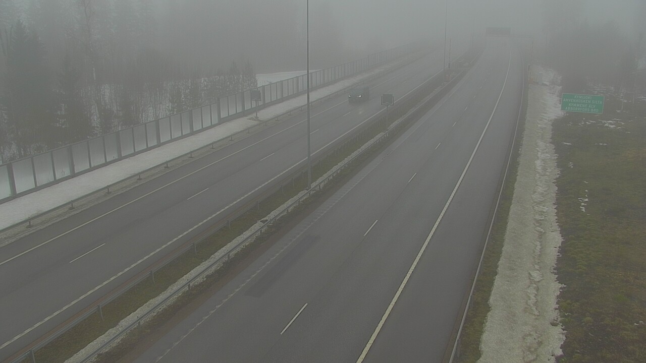 Kelikamerat Kuva Tie 7 Pyhtää Markkinamäki, puomi, itä, Pyhtää, Kymenlaakso