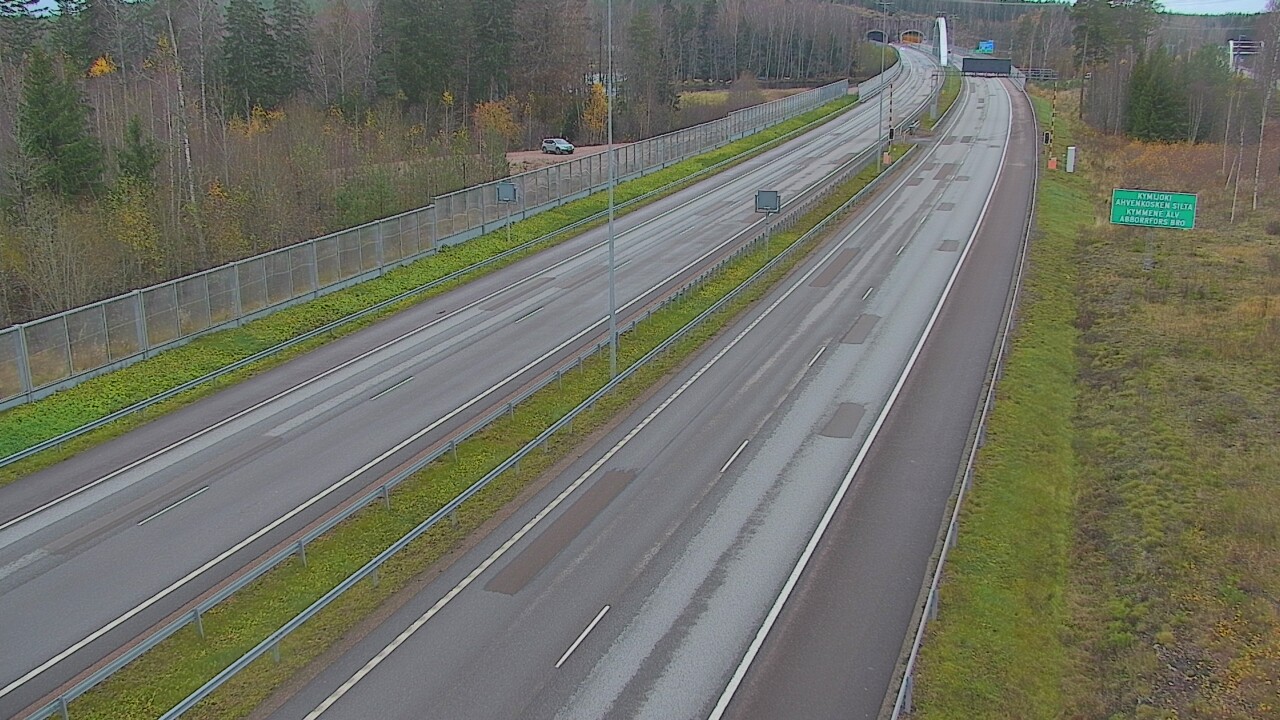 Kelikamerat Kuva Tie 7 Pyhtää Markkinamäki, puomi, itä, Pyhtää, Kymenlaakso