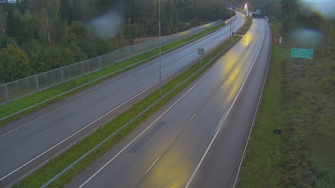 Kelikamerat Kuva Tie 7 Pyhtää Markkinamäki, puomi, itä, Pyhtää, Kymenlaakso