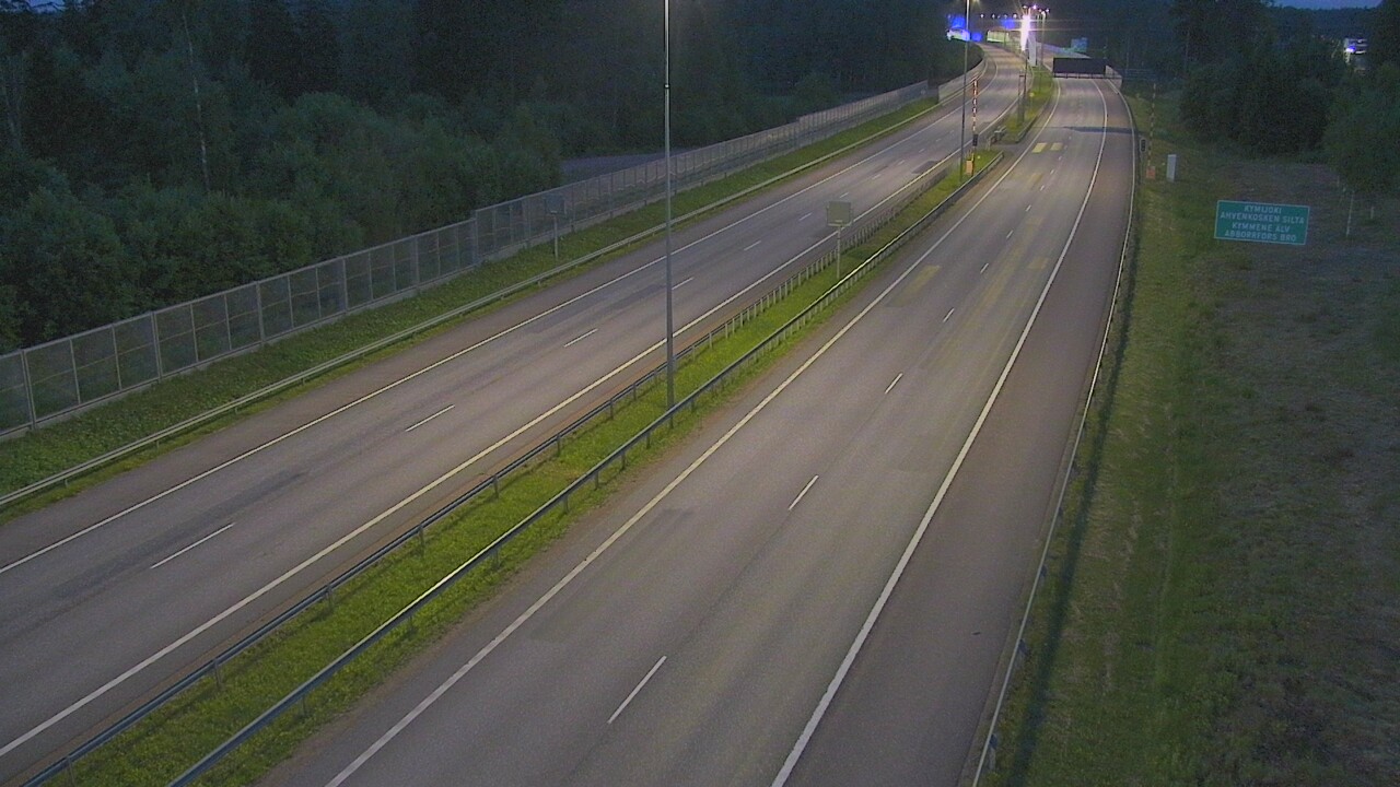 Kelikamerat Kuva Tie 7 Pyhtää Markkinamäki, puomi, itä, Pyhtää, Kymenlaakso